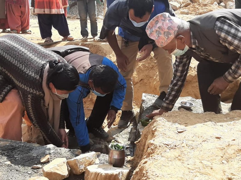 त्रिवेणिमा ठूलो क्षमताको चिस्यान केन्द्र बन्दै